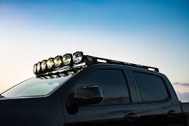 Kc M Rack With Kc Gravity Pro6 Led Light Bar Toyota Tundra Accessories Tundra Accessories Bug Out Vehicle
