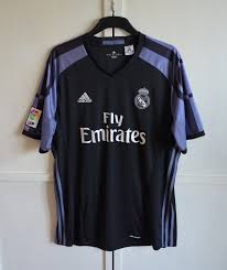 Customization available for player names. Real Madrid Third Football Shirt 2016 2017