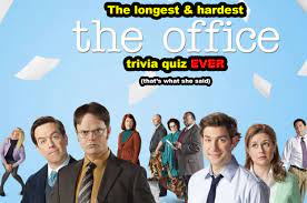 Read on for some hilarious trivia questions that will make your brain and your funny bone work overtime. Quiz The Office Trivia Quiz