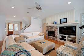 Tv Fireplace Wall Design Ideas Pictures Remodel And Decor Home Fireplace Classic Modern Living Room Living Room With Fireplace