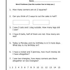 Working with first grade addition word problems. First Grade Math Word Problems Worksheets For Sample Algebra With Answers Games Students Math Worksheets For Grade 1 Word Problems Worksheet Math Manipulative Games Free Printable Worksheets For Grade 5 Grade 4