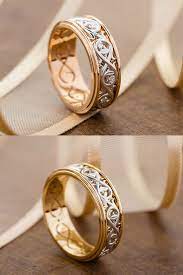 Vintage Style Wedding Rings Set Couple Bands Unique Wedding Etsy In 2021 Wedding Ring Sets Unique Wedding Rings Vintage Wedding Rings Unique
