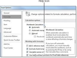 Description of ea form sample. Introducing The Excel Options Dialog Customizing Excel 2016 Informit