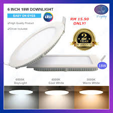 We did not find results for: 2 Year Warranty 6 18w Led Downlight Round Square Panel Light Recessed Plaster Ceiling Light Lampu Siling Bulat 6 Inci Shopee Malaysia