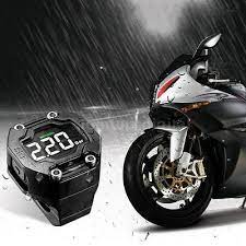 Steelmate Motorcycle Tire Pressure Monitoring System Tpms 2 Sensor Lcd Display