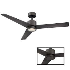 Shop for ceiling fan light kits in ceiling fan parts. Modern Forms Lotus 54 In Led Indoor Outdoor Bronze 3 Blade Smart Ceiling Fan With 3000k Light Kit And Wall Control Fr W1809 54l Bz The Home Depot