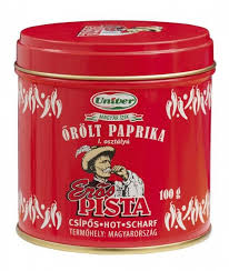 Eros Pista Paprikapulver Scharf 100g Ungarisches Essen Ungarische Kuche Ungarische Spezialitaten