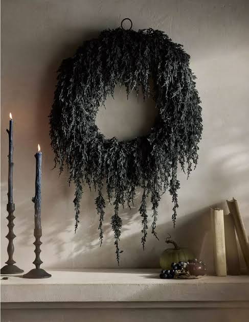 DIY Spooky Halloween Wreath - Jenna Sue Design