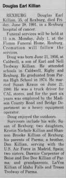 Obituary for Douglas Earl Killian