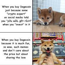 There are so many instagram pages and blogs with doge pictures that to create a meme is easier than to wink once. Dogecoin Memes Dogecoinmemes Twitter