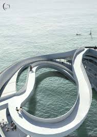 Pier Candentia Iskele Futurist Mimari Peyzaj Mimarisi