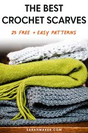 Check spelling or type a new query. 25 Free Easy Crochet Scarf Patterns For Beginners Sarah Maker