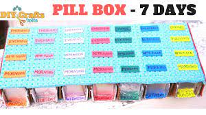 So, make a thoughtful medication pill box container set and let me know how it worked out for you. Diy 7 Days Pill Organizer Cardboard Mini Storage Diycrafts India 48 Youtube