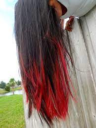 Boil 2 cups (475 ml) of water, then stir in 2 tablespoons (30 g) of baking soda. I Like This Colour And This Effect I Think My Hair S A Similar Colour So I M Kind Of Hoping It Turns Out Something L Red Hair Tips Dip Dye Hair Dyed