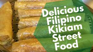 Also known as lumpiang saging (filipino for banana lumpia), is a philippine snack made of thinly sliced bananas (preferably saba or cardaba bananas), dusted with brown sugar, rolled in a spring roll wrapper and fried. Filipino Kikiam Street Food Recipe Great Snack To Make