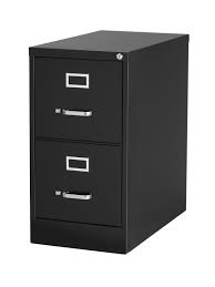 This item 25 deep commercial 4 drawer letter size high side vertical file cabinet color: Workpro File 2 Drawer Letter Size Black Office Depot