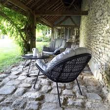 Salons de jardin castorama avec un canape une table basse et un ou plusieurs fauteuils votre jardin ou votre terrasse deviennent plus agreables a vivre. Fauteuil De Jardin En Rotin Anya Fauteuil Jardin Meuble Jardin Canape Jardin