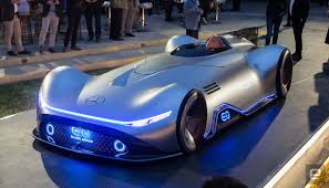 The Electric Mercedes Benz Eq Silver Arrow Is Retro Quick Mercedes Benz Benz Mercedes