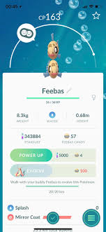 Feebas Walk Distance To Evolve Into Milotic Pokemon Go