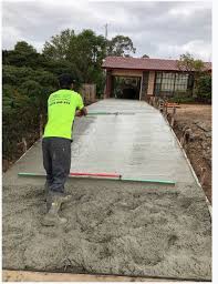 Place concrete at a minimum thickness of 4 inches. Affordable Concrete Driveways Sydney And The Greater Sydney Region