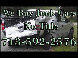 We Buy Junk Cars No Title - Youtube