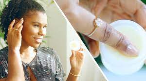It has beeswax and flaxseed gel as the main ingredients, with a few. How To Make Shea Butter Edge Control Diy Edge Control For Natural Hair Youtube