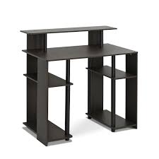 Huisen Furniture Compact Computer Desk Workstation With Hutch And Ladder Storage Shelf Home Office Modern Pc Laptop Writing Study Table Dressing Table For Student Dorm Small Space Furniture Home Kitchen Arcadiawinds Com