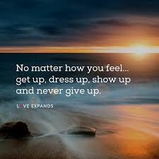 Never Give Up Picture Quote
