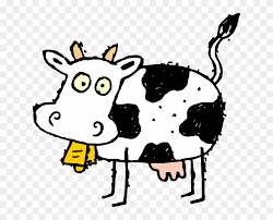 A nasty odor rising from the garbage can. Drawing Cow Bell Horns Nasty Spots Diseased Free Clip Art Cows Free Transparent Png Clipart Images Download