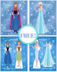 Thanksgiving paper doll printable ~ i've always loved paper dolls, and i bet you do too! Free Disney Frozen Printable Paper Dolls Mojosavings Com Frozen Paper Dolls Disney Paper Dolls Paper Dolls