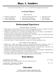 Resume Sample For Assistant Buyer Resume Examples Resume Manager Resume