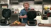 The perfect size for one to two people, this model makes the perfect amount of your fried favorites from french fries to crispy chicken or cauliflower. Copper Chef Power 2 Qt 1000w Digital Air Fryer W Touch Screen On Qvc Youtube