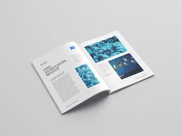 Free A4 Brochure Mockup Free Mockup Square Brochures Brochure Mockup Free Design Mockup Free