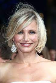 Trendy Face Flattering Bob Haircut For Short Hair Cameron Diaz Haircut Hairstyles Weekly Haircuts For Fine Hair Short Bob Hairstyles Medium Hair Styles