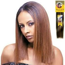 Quick weave hairstyles piece mohawks invisible part hair. Milky Way Yaky Weave 8 100 Human Hair Color 2 Ebay