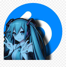 Wanted to replace existing app covers with anime app icons? App Anime Animated Icons Icon Hatsune Miku Profile Png Miku Icon Free Transparent Png Images Pngaaa Com