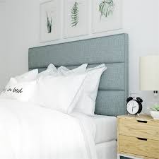 Shop for king upholstered headboards at walmart.com. Serta Palisades King Upholstered Headboard In Light Blue Hb2000030