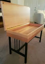 Piano Bench Hand Crafted Cedar Top Steel Frame Banc De Piano Piano Banc