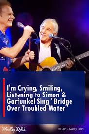 Simon Garfunkel Sing Bridge Over Troubled Water From Madison Square Garden New York Music Conce Simon Garfunkel Music Genius Bridge Over Troubled Water