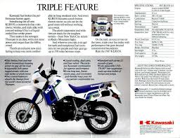Last update posted 28 oct 2009. A Brief History Of The Kawasaki Klr650