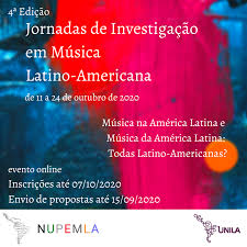 On this page you can download and listen online best hits and most popular tracks 2020 without registration and sms. Jornadas De Investigacao Em Musica Latino Americana Universidade Federal Da Integracao Latino Americana