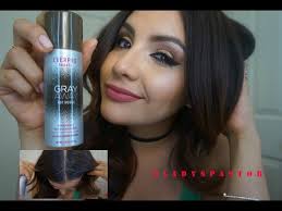 How To Cover Gray Hair Gray Away Temporary Root Concealer Everpro Youtube