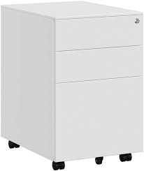 Maybe you would like to learn more about one of these? Songmics Steel Rolling Cabinet With 3 Drawers And Hanging File Lockable Office Cabinet Amazon De Home Kitchen