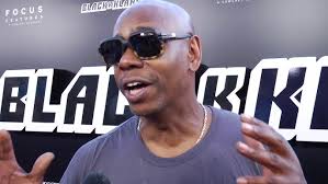 Dave Chapelle at the "BlacKkKlansman" premiere