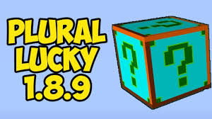Unleash the power of the shade lucky block! Plural Lucky Block Mod 1 8 9 Minecraft How To Download And Install With Voice Youtube