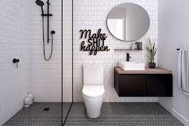 Make Shit Happen Metal Letters Wall Art Bathroom Wall Art Home Decor Wall Hanging Farmhouse Decor Housewarming Gift Minimalist Wall Art Small Bathroom Remodel Bathroom Design Small Small Bathroom