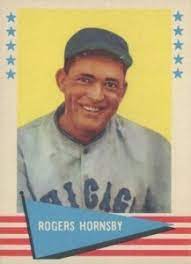 More bio, uniform, draft, salary info Top 10 Rogers Hornsby Baseball Cards Rookie Vintage
