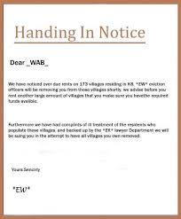6 Handing In Notice Templates Free Printable Word Pdf Handing In Notice Templates Templates Printable Free