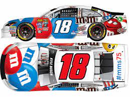 Credits to nascar on fox sports 1. 2016 Nascar Sprint Cup Series Paint Schemes Team 18 Jayski S Nascar Silly Season Site