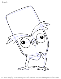 Stop at the red light. Learn How To Draw Fuzzy From Zooba Zooba Step By Step Drawing Tutorials
